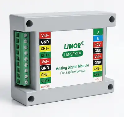 LM-SFX3M植物茎流（液流）传感器扩展测量模块
